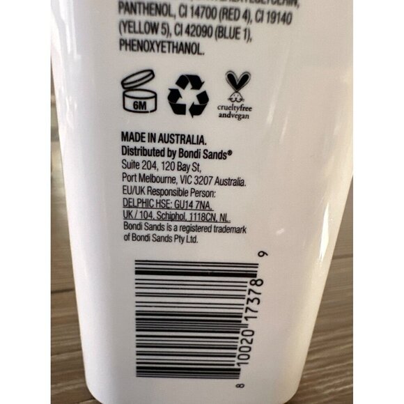 Bondi Sands Technocolor Emerald 1 Hour Express Self Tan Foam 6.76Oz w/body brush - Picture 3 of 4